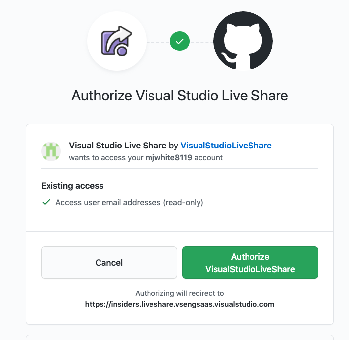 Live Share Github